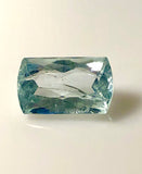 7 carat Mt. Antero Baguette Cut Aquamarine Gemstone