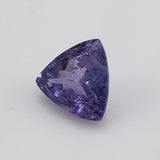 4.35 carat Trillion Cut Tanzanite Gemstone - Colonial Gems