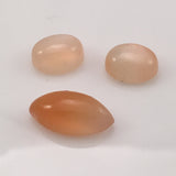 11 carat Set Orange Moonstones - Colonial Gems