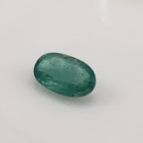 2.1 carat Oval Zambian Emerald Gemstone - Colonial Gems
