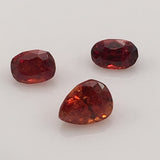 2.8 carat set of Bavarian Spessarite Gemstones - Colonial Gems