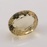 8.7 carat Golden Oval Scapolite Gemstone - Colonial Gems
