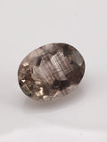 7.5 carat Smokey Grey Rutile Gemstone - Colonial Gems