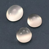 6 carat set of White Cats Eye Moonstone Gems - Colonial Gems