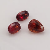 2.8 carat set of Bavarian Spessarite Gemstones - Colonial Gems