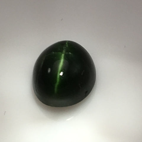 3.5 carat Russian Diopside Cats Eye Gemston - Colonial Gems