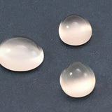 6 carat set of White Cats Eye Moonstone Gems - Colonial Gems
