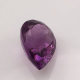 7.3 carat Teardrop Amethyst Gemstone - Colonial Gems