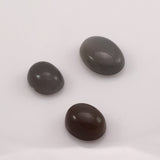 18 carat Grey Moonston Cabochon set - Colonial Gems