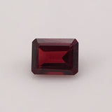 2.7 carat Emerald Cut Rhodolite Garnet Gemstone - Colonial Gems