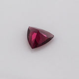 1.1 carat Trillion cut Raspberry Rhodolite Gemstone - Colonial Gems