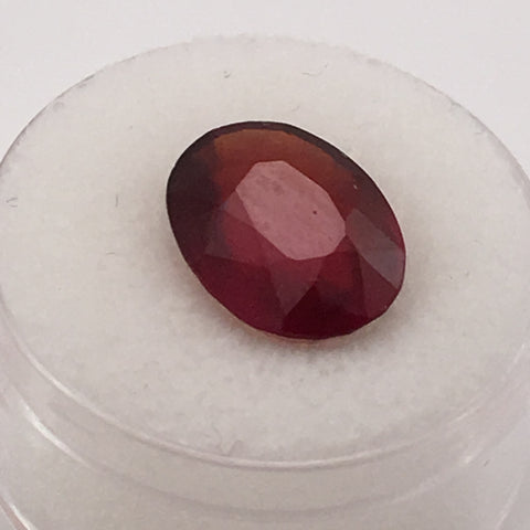 6.9 carat Hessioniate Garnet Gemstone - Colonial Gems