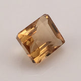 5.7 carat Emerald Cut South American Citrine Gemstone - Colonial Gems