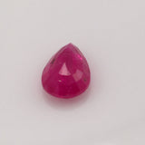 2 carat Tear drop Ruby Gemstone - Colonial Gems