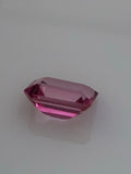 4.1 Carat Hot Pink Emerald Cut Topaz - Colonial Gems