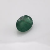 3.7 carat Oval Afhgan Emerald Gemstone - Colonial Gems
