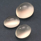 6.8 carat set of White Moonstone Gems - Colonial Gems