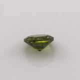 4.5 carat Brilliant Round Green Fire Zircon - Colonial Gems