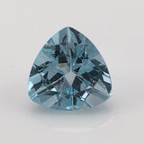7.4 carat Blue Swiss Trillion Gemstones - Colonial Gems