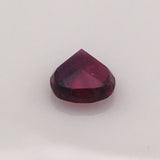 1.4 carat Heart Shaped Ruby Gemstone - Colonial Gems