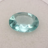 2.5 carat Oval Siberian Aquamarine Gemstone - Colonial Gems