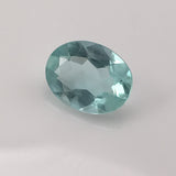 2.5 carat Oval Siberian Aquamarine Gemstone - Colonial Gems
