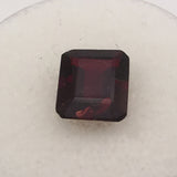2.7 carat Emerald Cut Rhodolite Gemstone - Colonial Gems