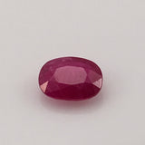 1.6 carat Oval  Thai Ruby Gemstone - Colonial Gems