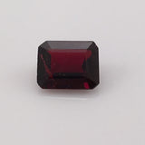 2.7 carat Emerald Cut Rhodolite Gemstone - Colonial Gems