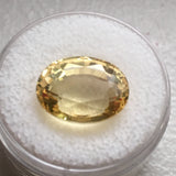 8.7 carat Golden Oval Scapolite Gemstone - Colonial Gems