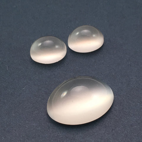 9.4 carat White Moonstone Set - Colonial Gems