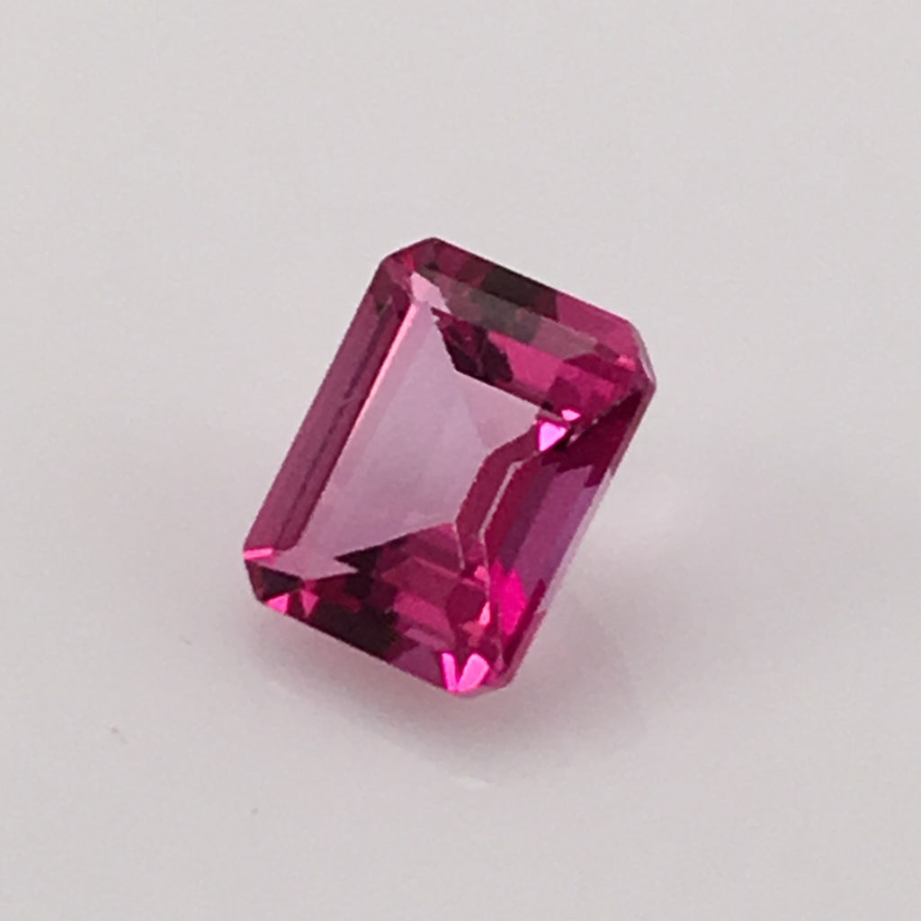 3.7 carat Hot Pink Topaz Gemstone Colonial Gems