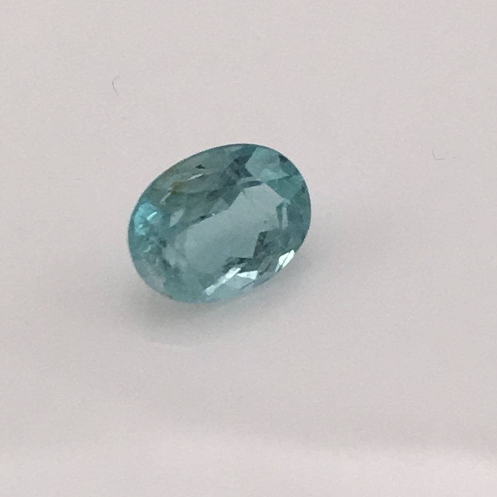 1.5 carat Mount Antero Oval Aquamarine Gemstone - Colonial Gems