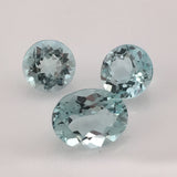 4 carat 3-peice Afghan Aquamarine Gemstone set - Colonial Gems