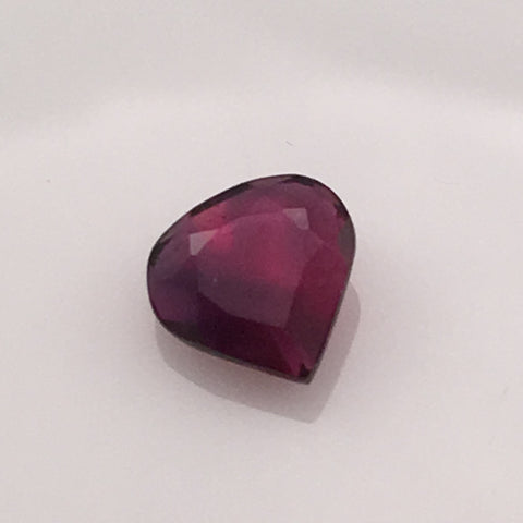 1.4 carat Heart Shaped Ruby Gemstone - Colonial Gems