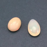 2.4 carat White Opal Cabochon Set - Colonial Gems