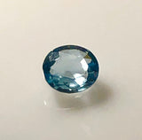 1 carat Mt. Antero  Oval Aquamarine Gemstone