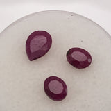 2.1  carat Ruby Gemstone Set - Colonial Gems