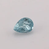 1.5 carat Mount Antero Pear Aquamarine Gemstone - Colonial Gems
