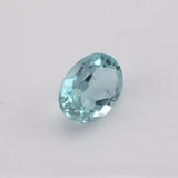 1.5 carat Mount Antero Oval Aquamarine Gemstone - Colonial Gems