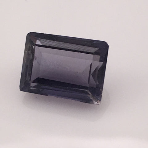 5.5 carat Emerald Cut Iolite Gemstone - Colonial Gems