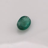 1.2 carat oval Zambian Emerald Gemstone - Colonial Gems