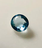 1 carat Mt. Antero  Oval Aquamarine Gemstone