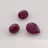 2.1  carat Ruby Gemstone Set - Colonial Gems