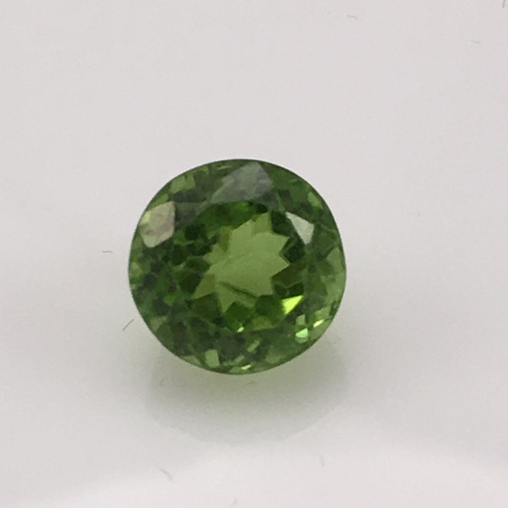 4.1 carat Brilliant Round Peridot Gemstone - Colonial Gems