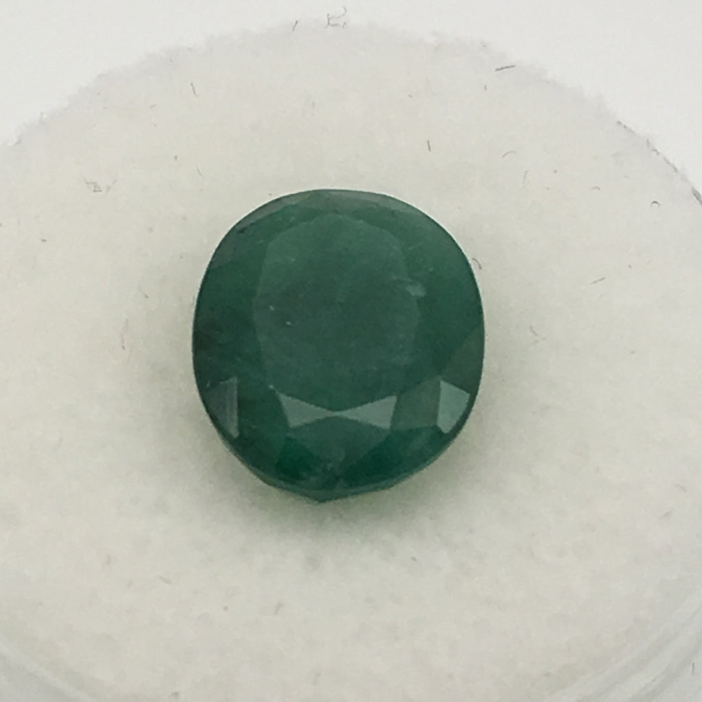 4 carat Oval Afghan Emerald - Colonial Gems