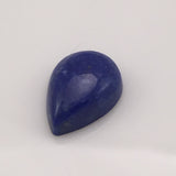 5.5 carat Pear shaped Italian Lapis Gemstone - Colonial Gems