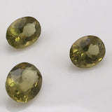 23 carat set of Norwegian Green Apatite Gems - Colonial Gems