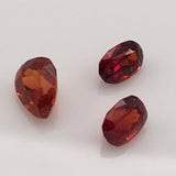 2.8 carat set of Bavarian Spessarite Gemstones - Colonial Gems