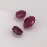 2 carat Set Vietnamese Ruby Gemstones - Colonial Gems